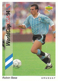 Ruben Sosa Uruguay Upper Deck World Cup 1994 Preview Eng/Ger #13